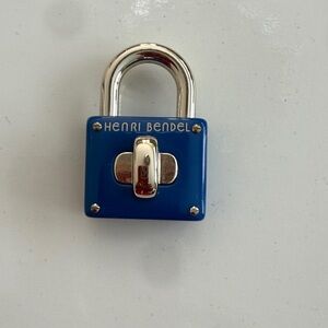 Henri Bendel Royal Blue and Silver Lock